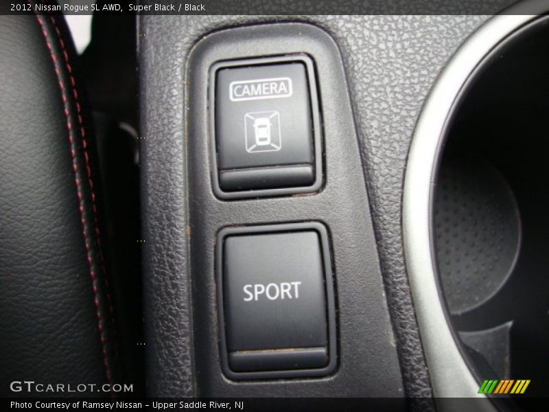 Super Black / Black 2012 Nissan Rogue SL AWD