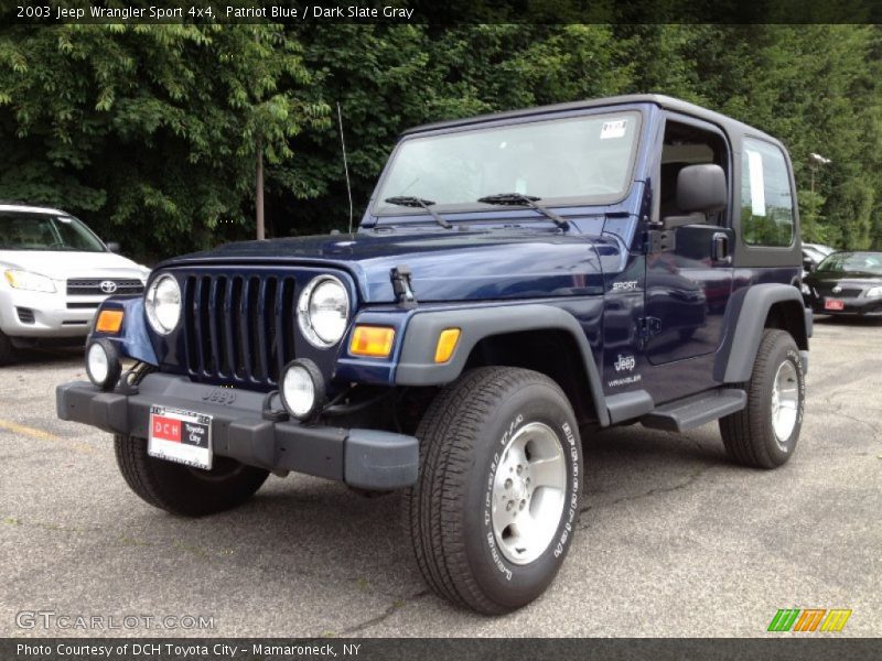 Front 3/4 View of 2003 Wrangler Sport 4x4
