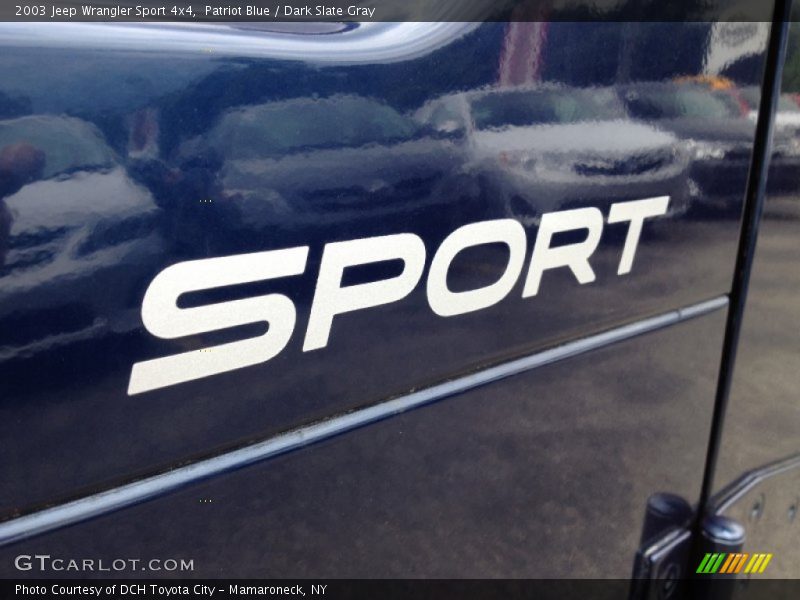  2003 Wrangler Sport 4x4 Logo