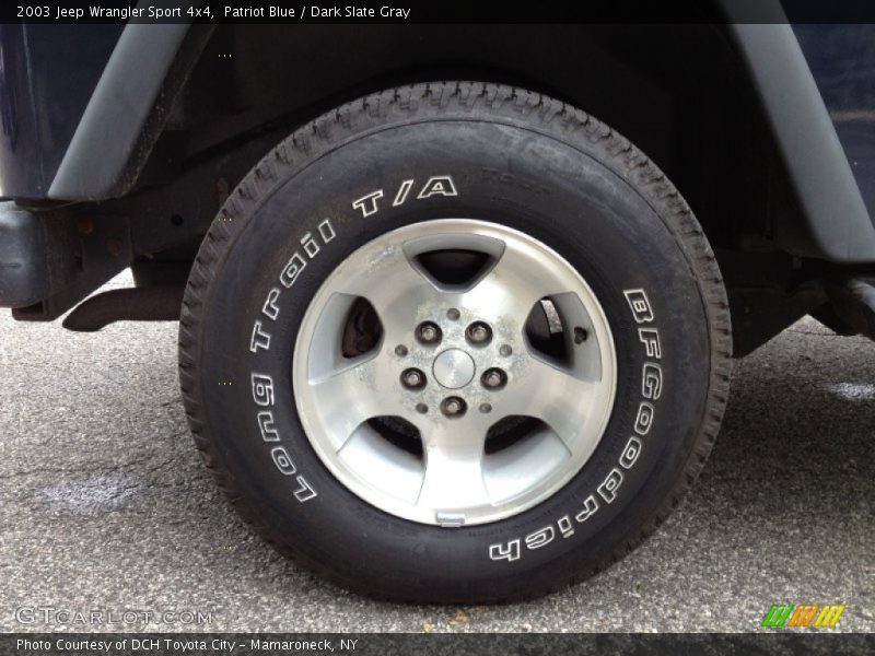  2003 Wrangler Sport 4x4 Wheel