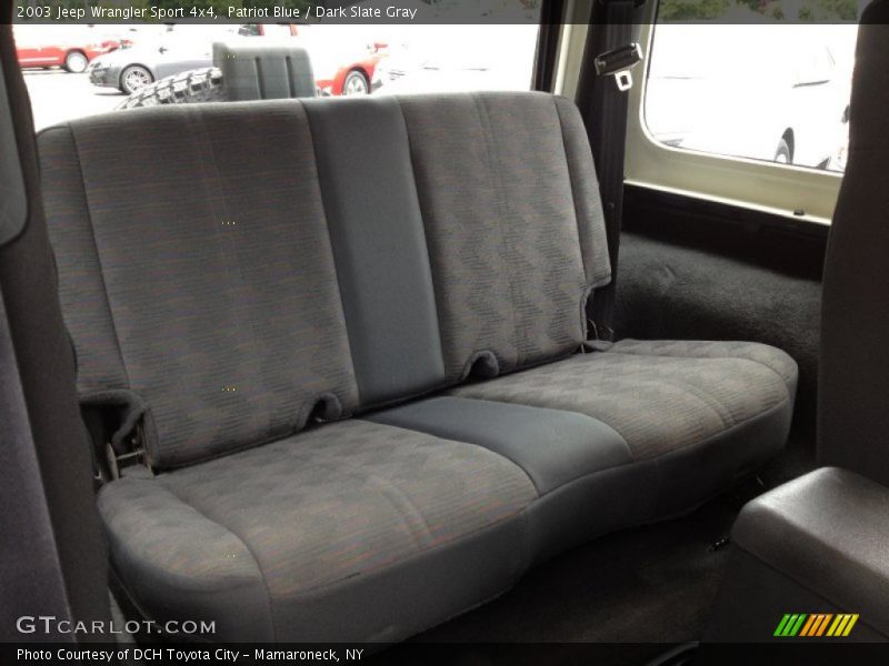 Patriot Blue / Dark Slate Gray 2003 Jeep Wrangler Sport 4x4