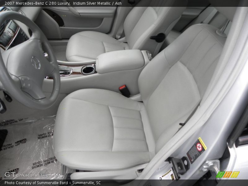 Iridium Silver Metallic / Ash 2007 Mercedes-Benz C 280 Luxury