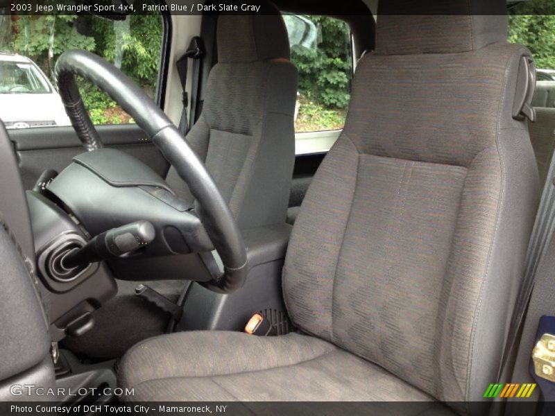  2003 Wrangler Sport 4x4 Dark Slate Gray Interior