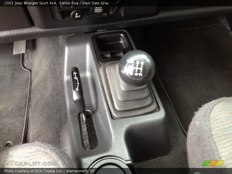  2003 Wrangler Sport 4x4 5 Speed Manual Shifter