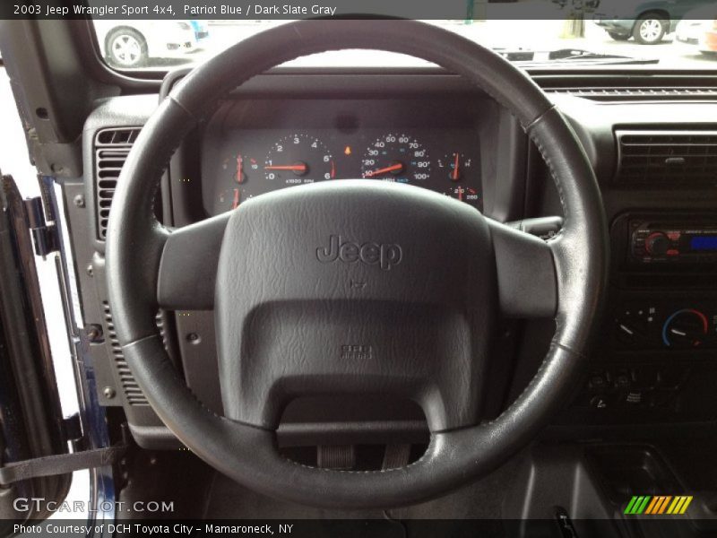  2003 Wrangler Sport 4x4 Steering Wheel