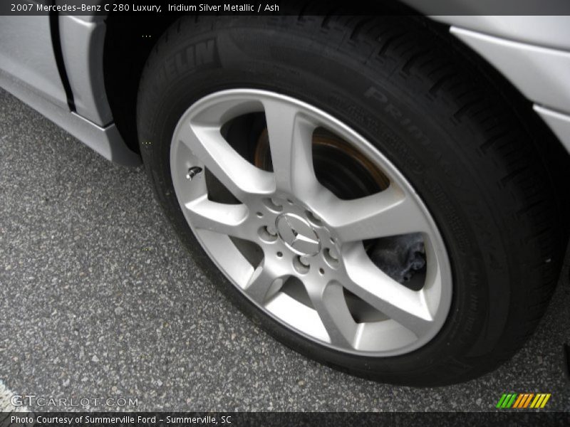 Iridium Silver Metallic / Ash 2007 Mercedes-Benz C 280 Luxury