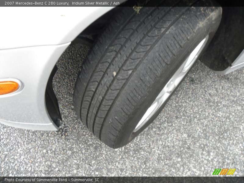 Iridium Silver Metallic / Ash 2007 Mercedes-Benz C 280 Luxury