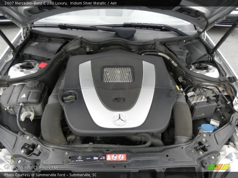 Iridium Silver Metallic / Ash 2007 Mercedes-Benz C 280 Luxury