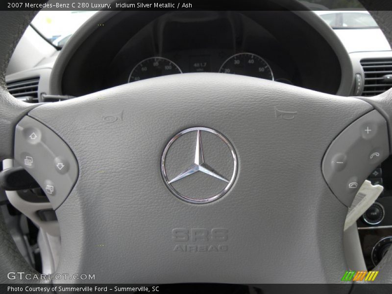 Iridium Silver Metallic / Ash 2007 Mercedes-Benz C 280 Luxury