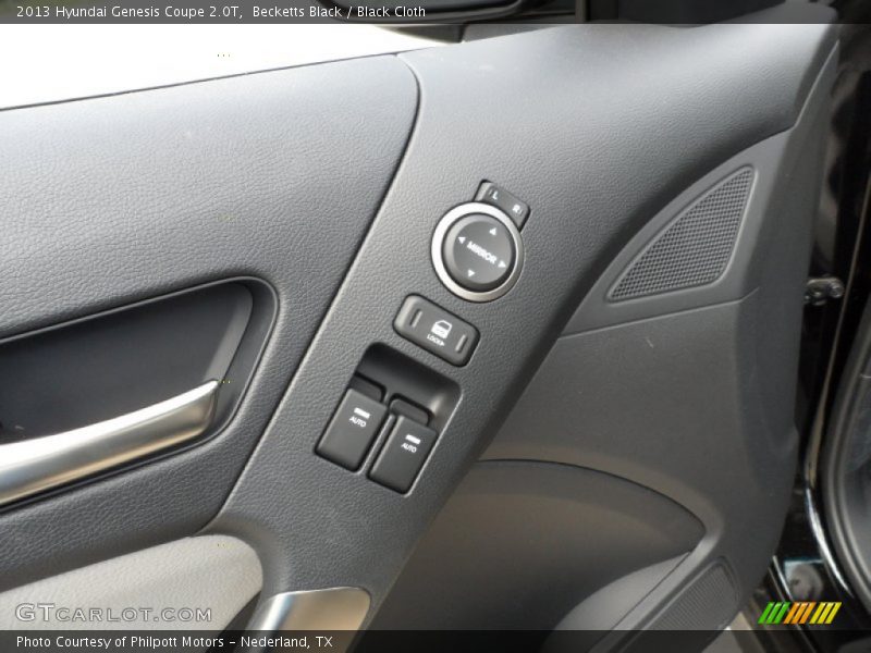 Controls of 2013 Genesis Coupe 2.0T