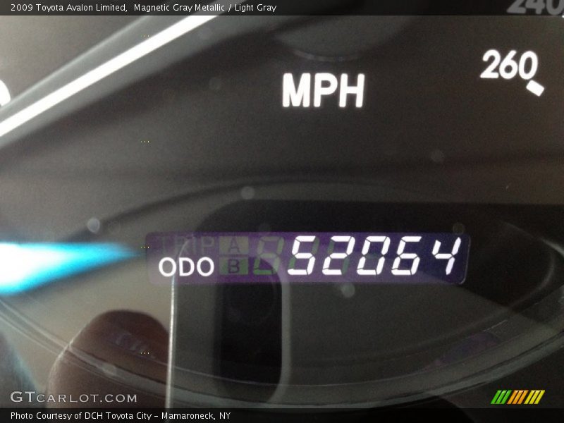 Magnetic Gray Metallic / Light Gray 2009 Toyota Avalon Limited