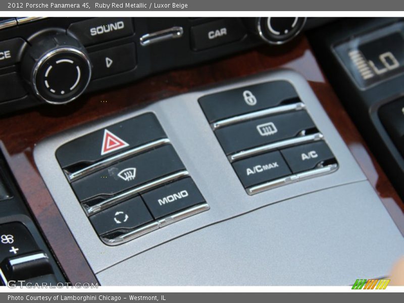 Ruby Red Metallic / Luxor Beige 2012 Porsche Panamera 4S