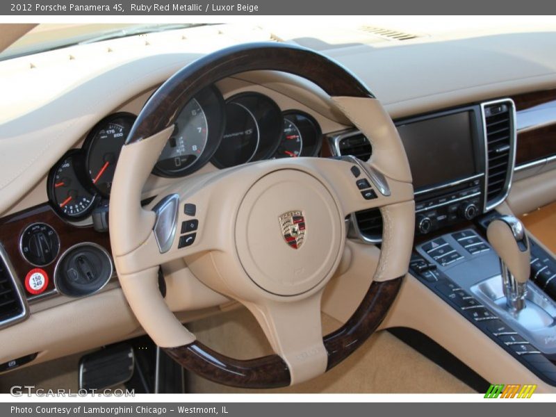  2012 Panamera 4S Steering Wheel