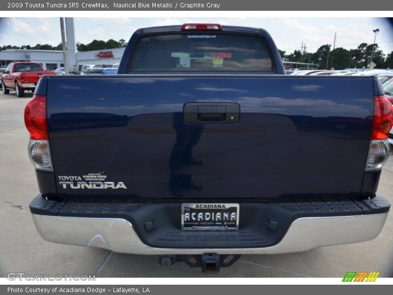 Nautical Blue Metallic / Graphite Gray 2009 Toyota Tundra SR5 CrewMax