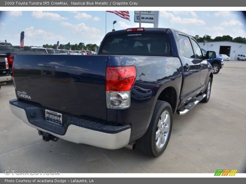 Nautical Blue Metallic / Graphite Gray 2009 Toyota Tundra SR5 CrewMax