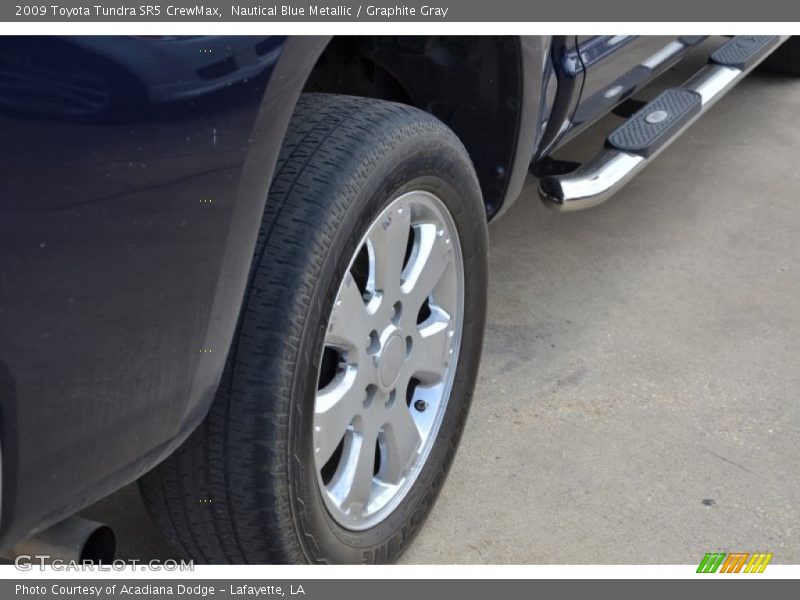 Nautical Blue Metallic / Graphite Gray 2009 Toyota Tundra SR5 CrewMax