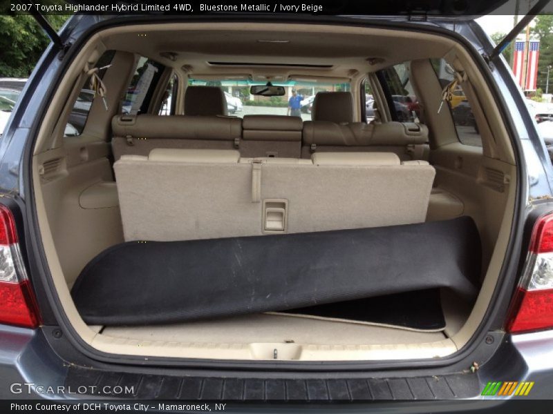 Bluestone Metallic / Ivory Beige 2007 Toyota Highlander Hybrid Limited 4WD