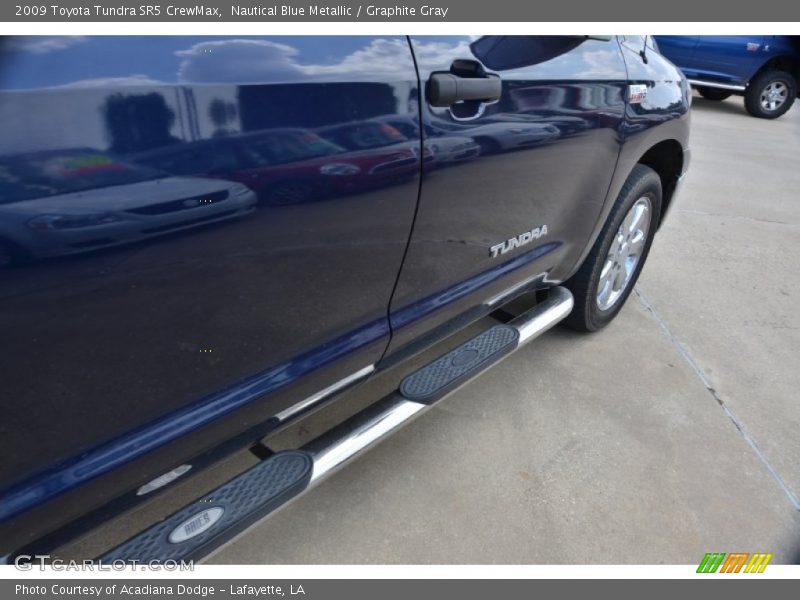 Nautical Blue Metallic / Graphite Gray 2009 Toyota Tundra SR5 CrewMax