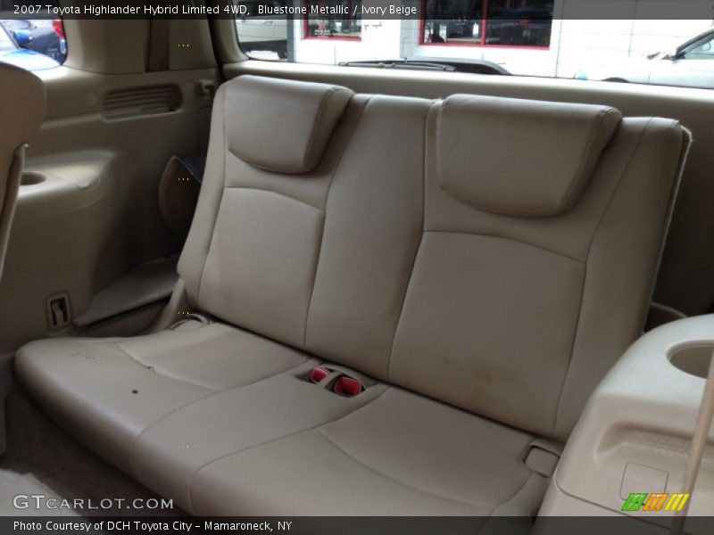 Bluestone Metallic / Ivory Beige 2007 Toyota Highlander Hybrid Limited 4WD