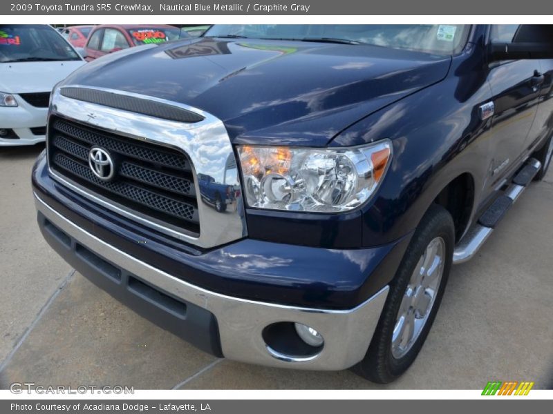 Nautical Blue Metallic / Graphite Gray 2009 Toyota Tundra SR5 CrewMax