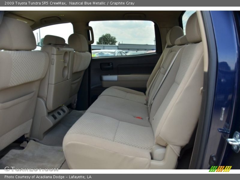 Nautical Blue Metallic / Graphite Gray 2009 Toyota Tundra SR5 CrewMax