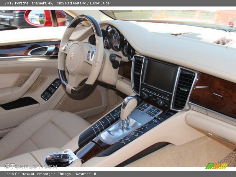 Dashboard of 2012 Panamera 4S