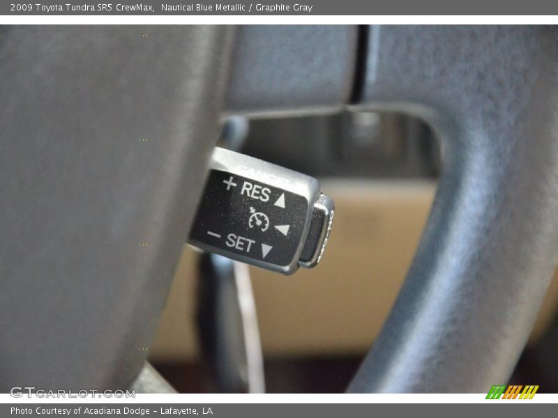 Nautical Blue Metallic / Graphite Gray 2009 Toyota Tundra SR5 CrewMax