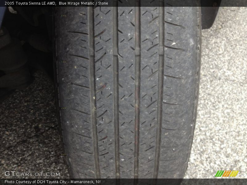 Blue Mirage Metallic / Stone 2005 Toyota Sienna LE AWD