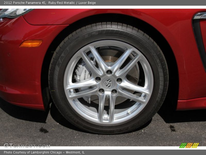  2012 Panamera 4S Wheel