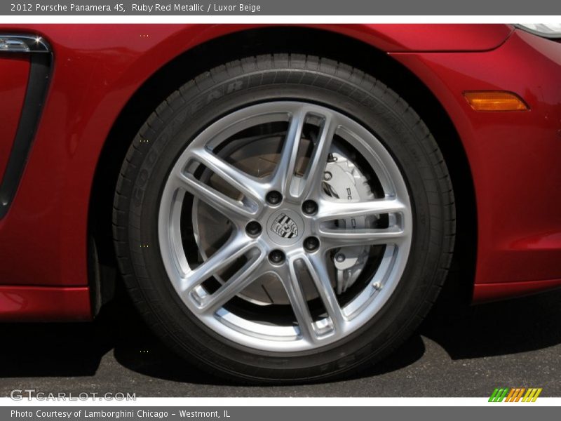  2012 Panamera 4S Wheel