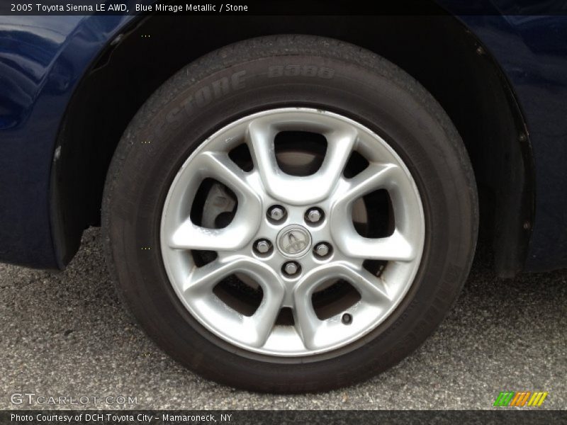 Blue Mirage Metallic / Stone 2005 Toyota Sienna LE AWD