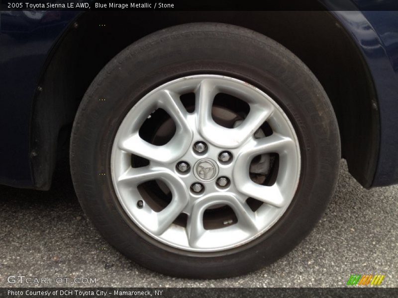 Blue Mirage Metallic / Stone 2005 Toyota Sienna LE AWD