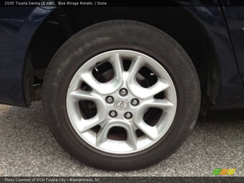 Blue Mirage Metallic / Stone 2005 Toyota Sienna LE AWD