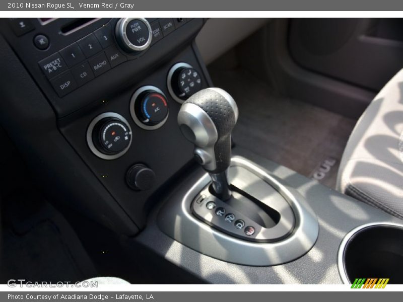 Venom Red / Gray 2010 Nissan Rogue SL