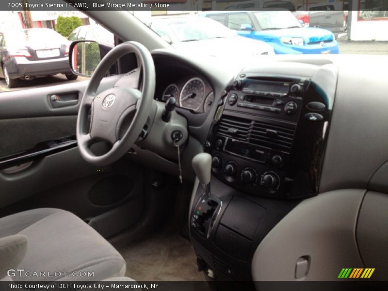 Blue Mirage Metallic / Stone 2005 Toyota Sienna LE AWD