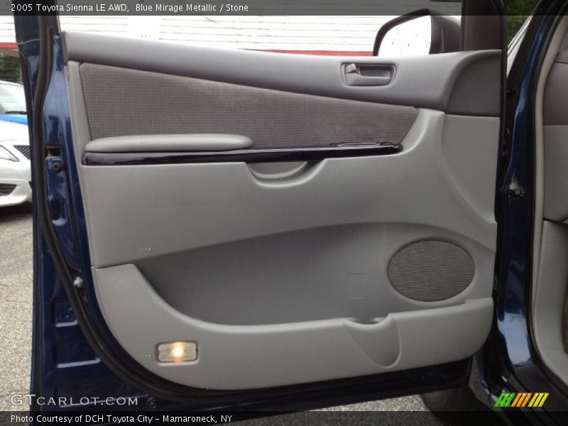 Blue Mirage Metallic / Stone 2005 Toyota Sienna LE AWD