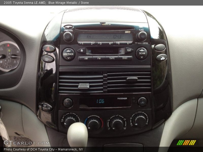 Blue Mirage Metallic / Stone 2005 Toyota Sienna LE AWD