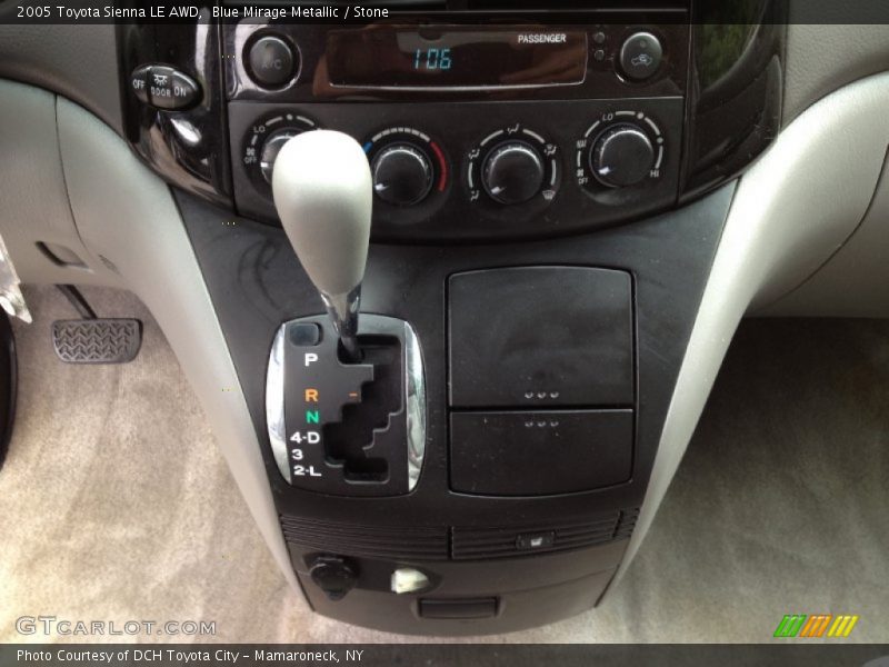 Blue Mirage Metallic / Stone 2005 Toyota Sienna LE AWD