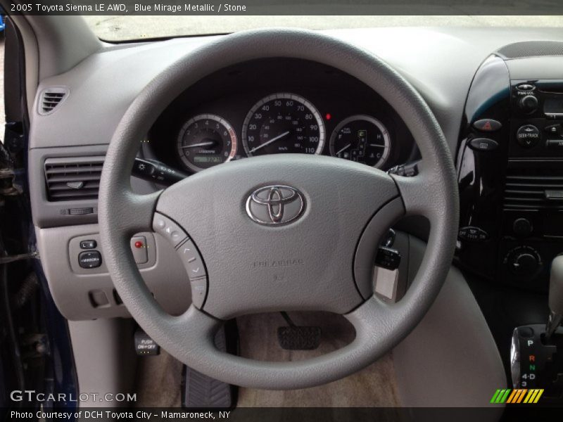 Blue Mirage Metallic / Stone 2005 Toyota Sienna LE AWD