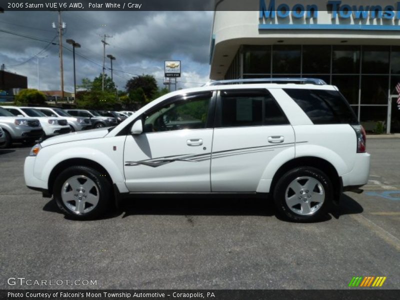 Polar White / Gray 2006 Saturn VUE V6 AWD