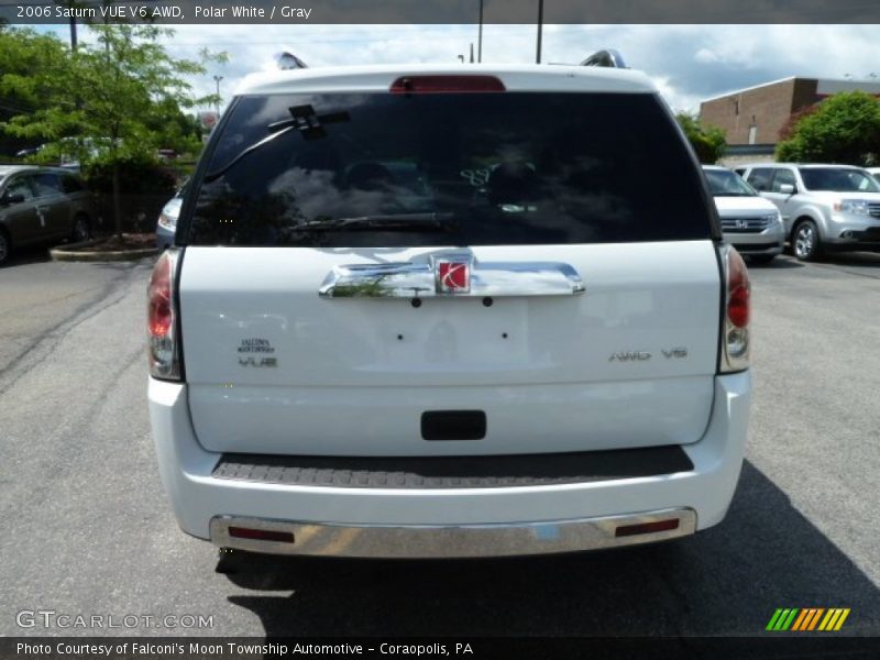 Polar White / Gray 2006 Saturn VUE V6 AWD