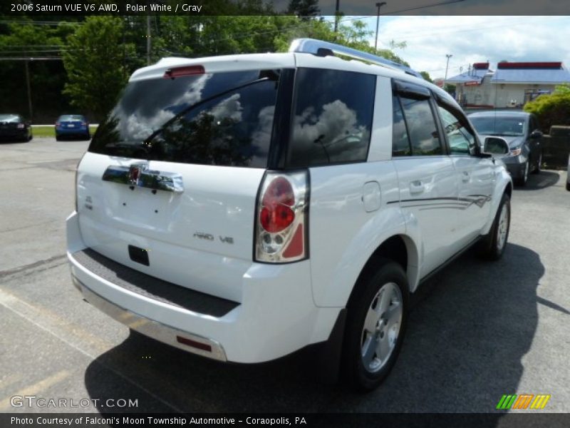Polar White / Gray 2006 Saturn VUE V6 AWD