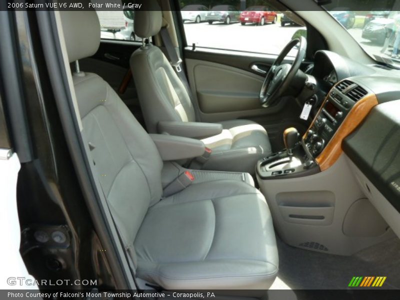 Polar White / Gray 2006 Saturn VUE V6 AWD