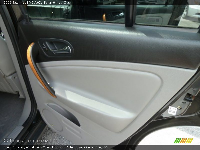 Polar White / Gray 2006 Saturn VUE V6 AWD