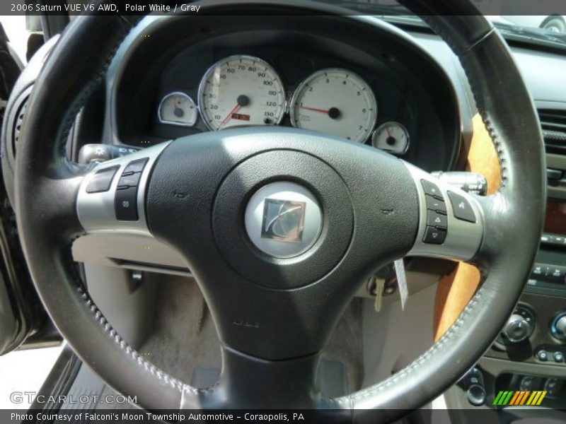 Polar White / Gray 2006 Saturn VUE V6 AWD