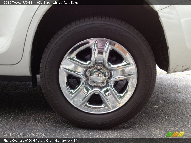 Super White / Sand Beige 2010 Toyota RAV4 I4 4WD