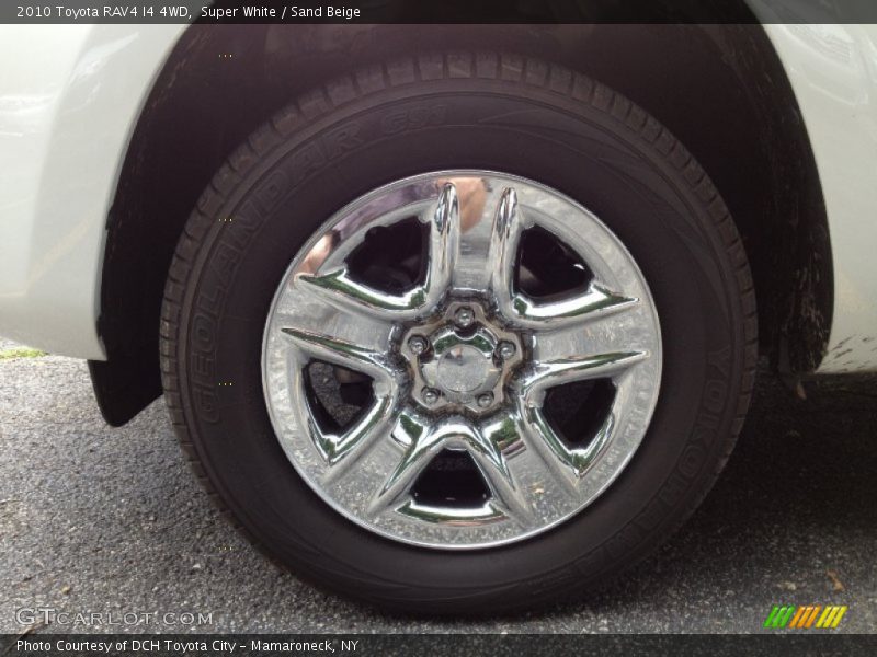 Super White / Sand Beige 2010 Toyota RAV4 I4 4WD