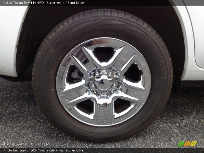 Super White / Sand Beige 2010 Toyota RAV4 I4 4WD