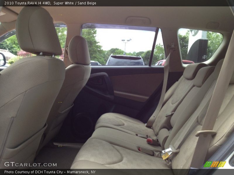Super White / Sand Beige 2010 Toyota RAV4 I4 4WD