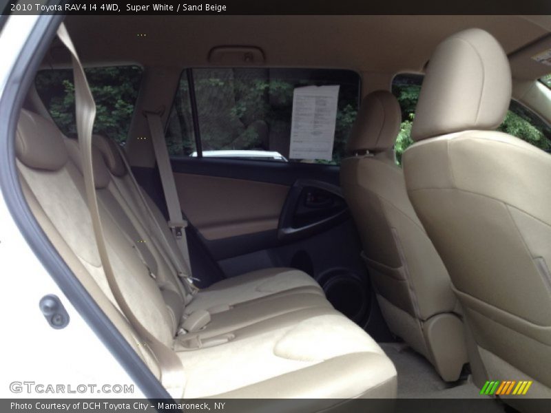 Super White / Sand Beige 2010 Toyota RAV4 I4 4WD